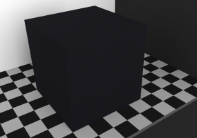 Fabric Texture - Deep Black