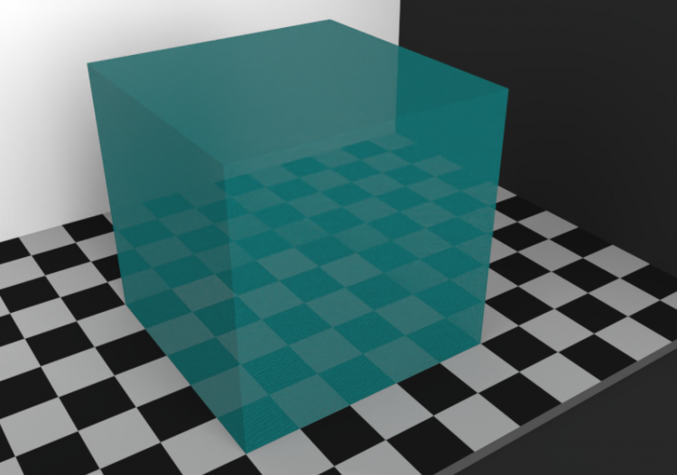 Fabric Texture - Turquoise Blue - ACCA software