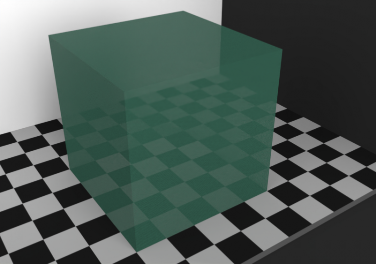 Texture tissu - Vert patine - ACCA software