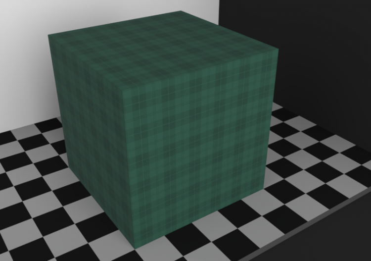 Texture tissu - Vert patine - ACCA software