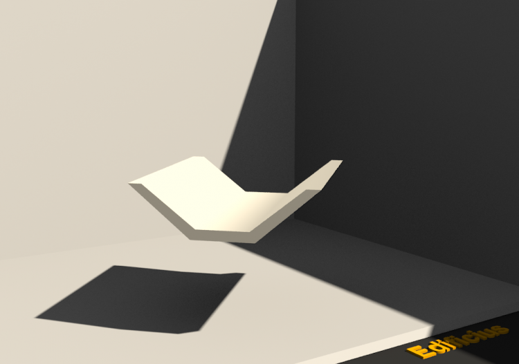 3D Randstein - Rinnstein Trapezförmig - ACCA software