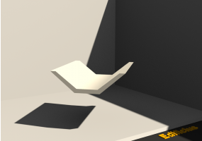 3D Kerb - U shaped Street Gutter