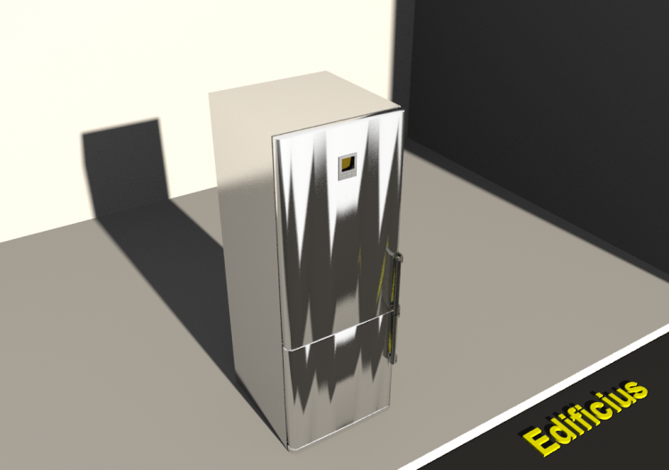 Frigorifero Moderno Inox 01 - ACCA software