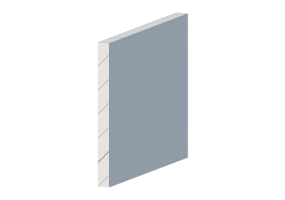 Fireproof wall EI180