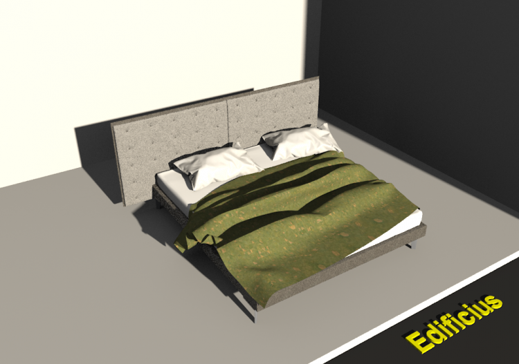 Letto in Tessuto 01 - ACCA software