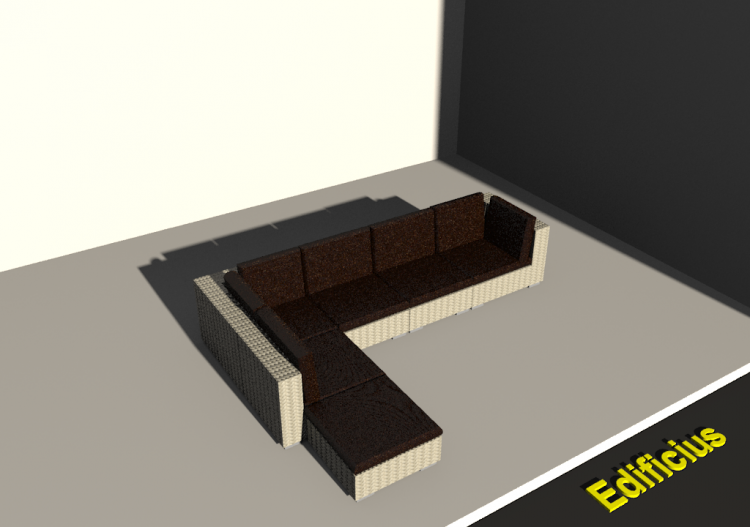 Sofa da esterno 01 - ACCA software