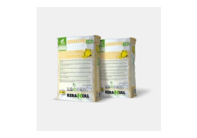 Colle et produit de ragr&eacute;age min&eacute;ral Kerakoll pour syst&egrave;me d'isolation thermique - Keraklima Eco - Gris