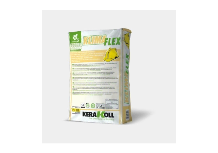 Colle et produit de ragréage minéral Kerakoll pour système... Colle et produit de ragréage minéral Kerakoll pour système...