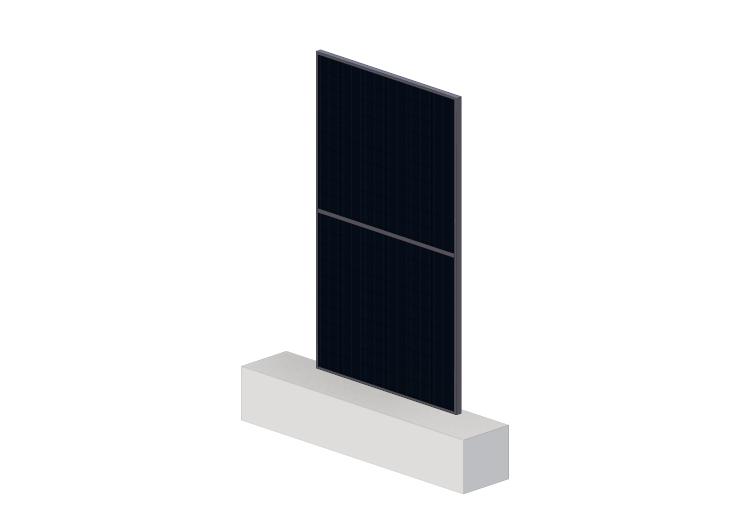 Panneau solaire 3D - Panneau avec cellule halfcut de 166mm... Panneau solaire 3D - Panneau avec cellule halfcut de 166mm...