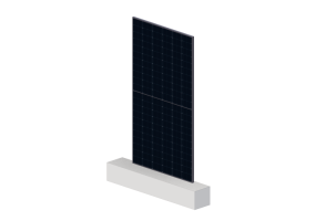 Painel com célula halfcut de 210mm fundo claro