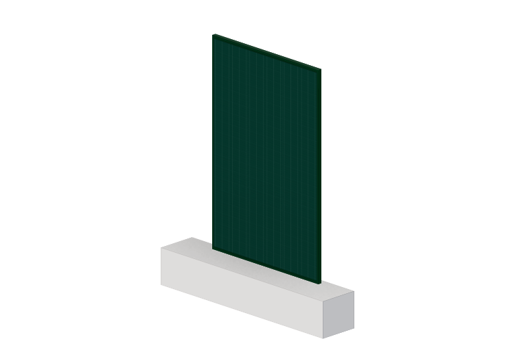 Modul mit 182 mm mit Zelle halfcut, grün - ACCA software Modul mit 182 mm mit Zelle halfcut, grün - ACCA software