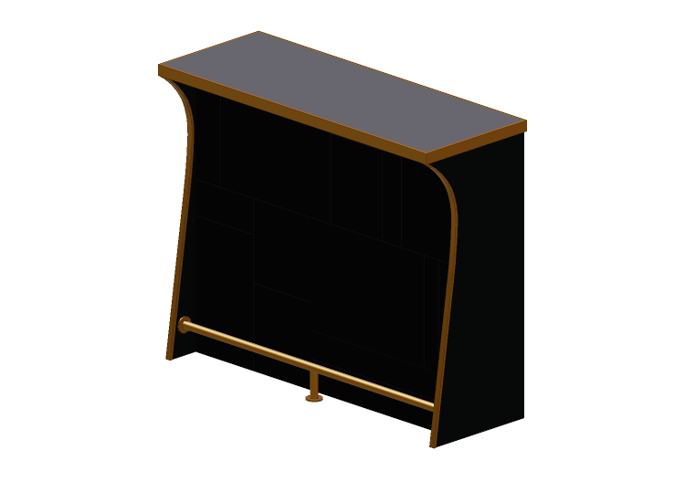 Mobili 3D - Bancone da bar - Kare - Trapani - 85353 - Kare Mobili 3D - Bancone da bar - Kare - Trapani - 85353 - Kare