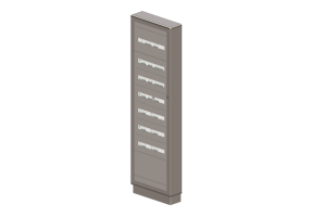 Armoire [Ter] 650x200x2149mm