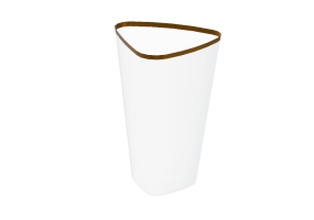 Crockery and cutlery 3D - Glass tumbler - Kare - Hommage - 60908