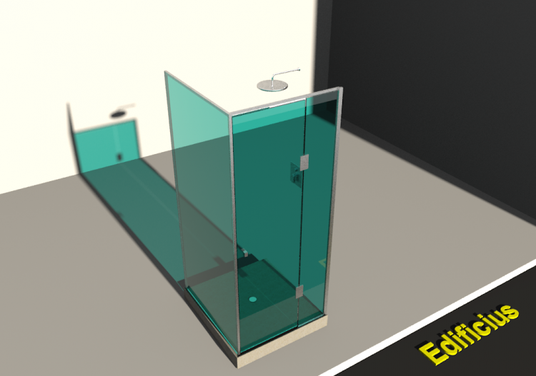 Cabina Doccia 105x95 con base - ACCA software