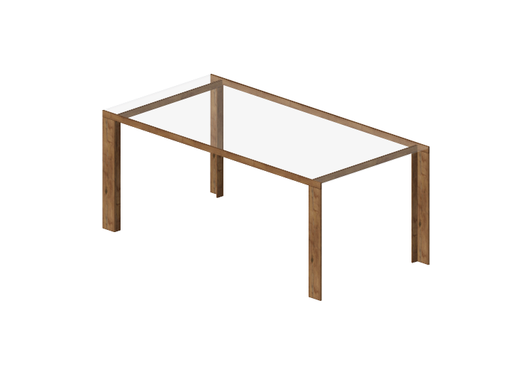 3D Tables - Rectangular Table - Stua - Deneb - STUA 3D Tables - Rectangular Table - Stua - Deneb - STUA