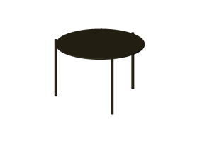 Mesinhas 3D - Mesa circular - Stua - Pausa