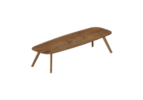 3D Tischchen - Tisch rechteckig - Stua - Solapa