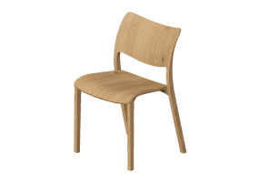 Sillas 3D - Silla de madera - Stua - Laclasica