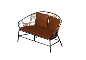 Chaises 3D - Canap&eacute; en tissu - Kare - Ibiza - 85481