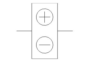 Heating and cooling battery