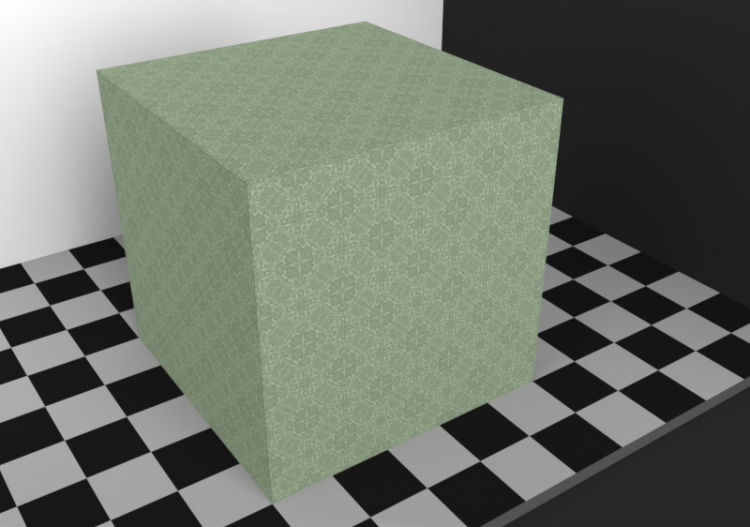 Textura papel pintado - Verde blanco - ACCA software
