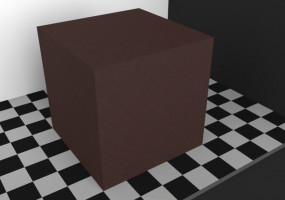Texture carte peinte - Marron acajou