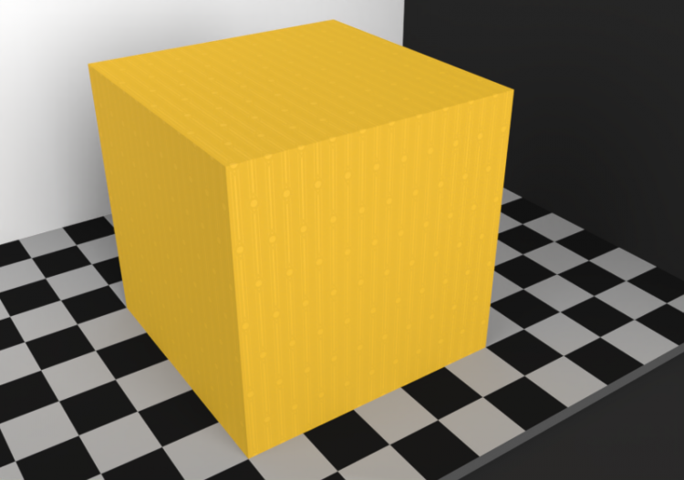 Textura papel pintado - Amarillo zinc - ACCA software