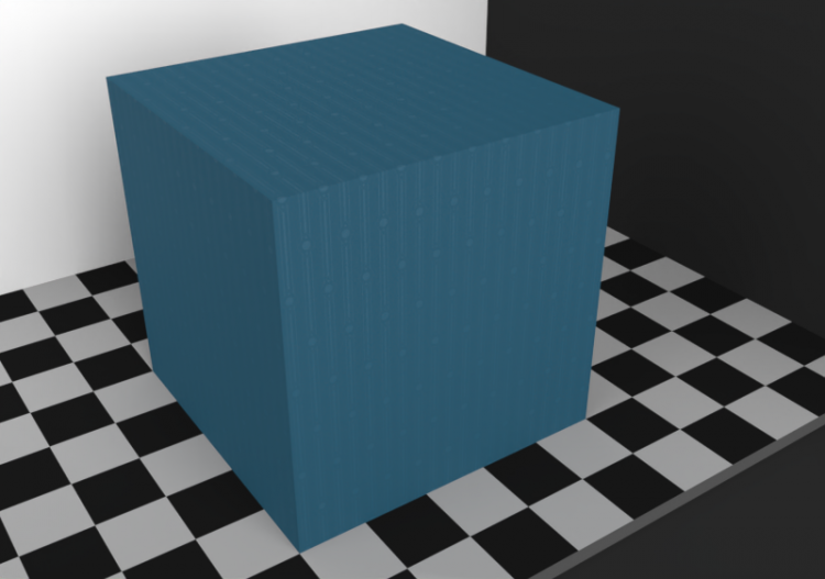 Texturen Tapeten - Azurblau - ACCA software