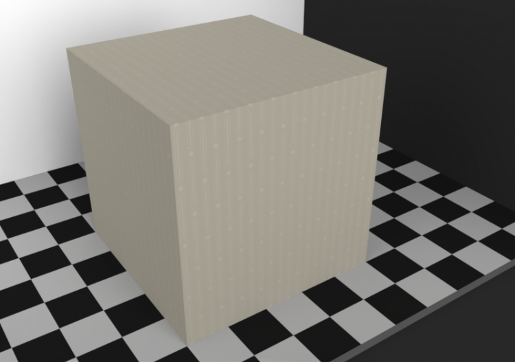 Texture carte peinte - Gris silicium - ACCA software