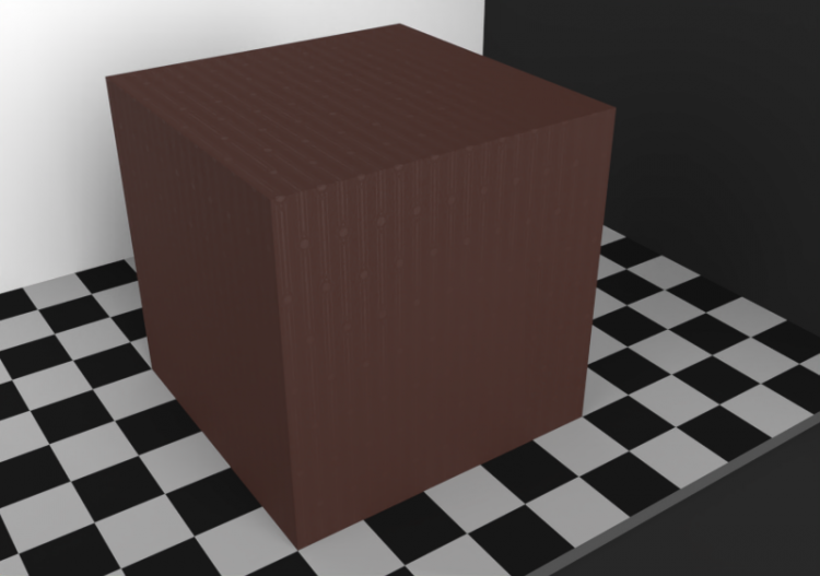 Wallpaper Texture - Mahogany Brown - ACCA software