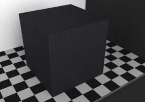 Textura papel pintado - Negro profundo