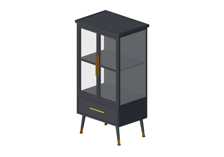 Wardrobes and Cabinets 3D - Lacquered wood chest of drawers... Wardrobes and Cabinets 3D - Lacquered wood chest of drawers...