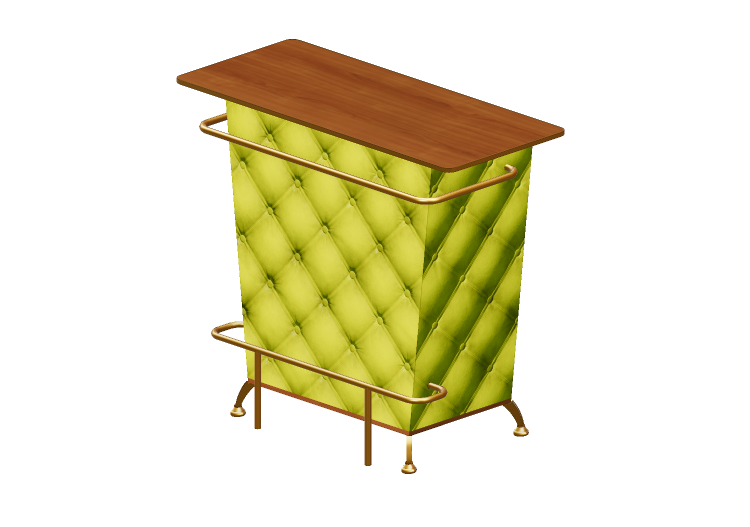 Mobili 3D - Mobile bar in legno - Kare - Lady Rock - 84407... Mobili 3D - Mobile bar in legno - Kare - Lady Rock - 84407...
