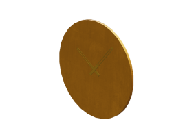 Relojes 3D - Reloj de pared - Kare - Texture - 52165