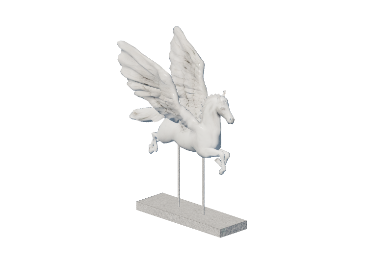 3D Skulpturen - Figur aus Keramik - Kare - 69162 - Kare 3D Skulpturen - Figur aus Keramik - Kare - 69162 - Kare