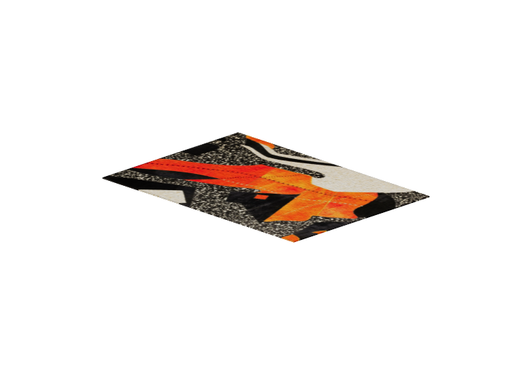 Tapis 3D - Tapis en tissu - Kare - Lava - 52061 - Kare Tapis 3D - Tapis en tissu - Kare - Lava - 52061 - Kare