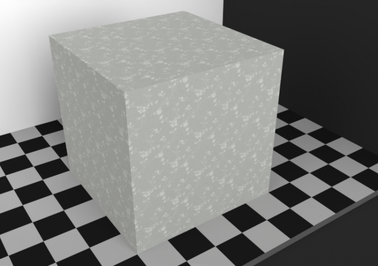 Texture carte peinte - Blanc signal - ACCA software