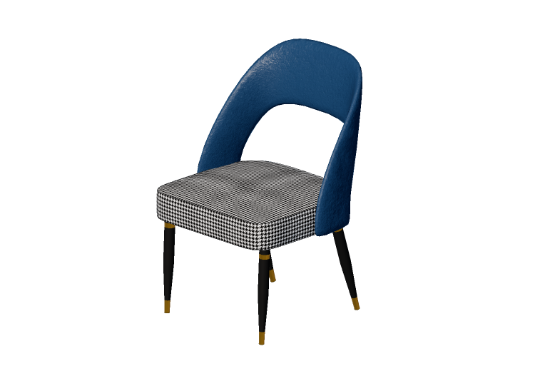 Sedie 3D - Sedia in tessuto - Kare - Samantha - 84148 -... Sedie 3D - Sedia in tessuto - Kare - Samantha - 84148 -...