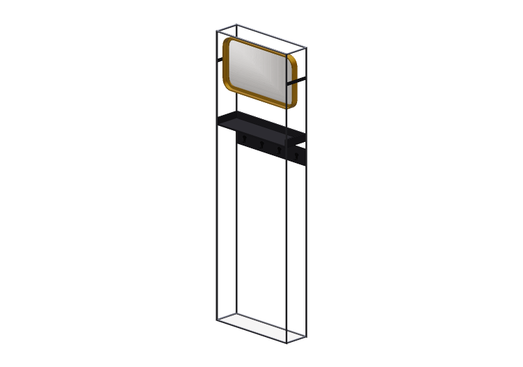 Wardrobes and Cabinets 3D - Metal wardrobe - Kare - La... Wardrobes and Cabinets 3D - Metal wardrobe - Kare - La...
