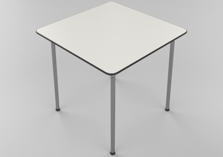 Mesas 3D - Mesa empilhável quadrada - Vitra HAL - ACCA...