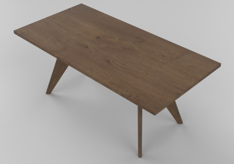 Tables 3D - Table rectangulaire 180 - Vitra Solvay - ACCA...