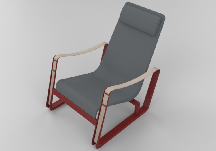 Sofás 3D - Sofá - Vitra Citè - ACCA software