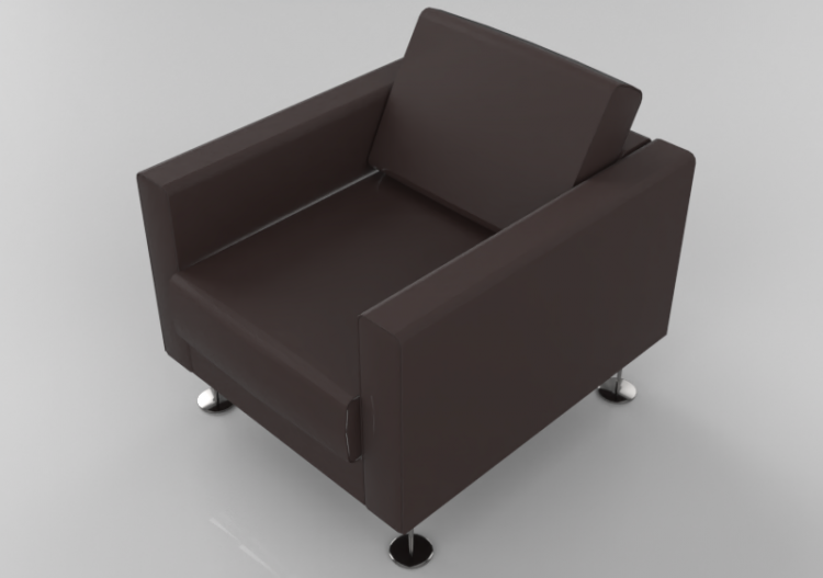Divans 3D - Fauteuil - Vitra Park Armchair - ACCA software