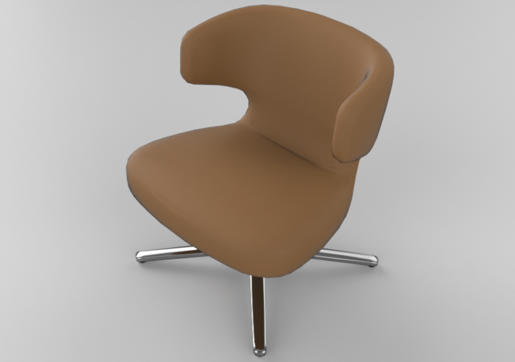 Divans 3D - Fauteuil - Vitra Petit Repos - ACCA software