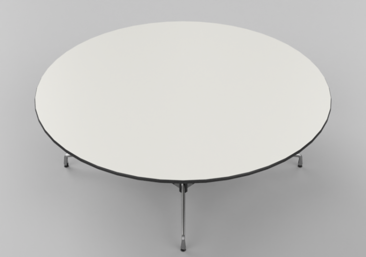 Tables 3D - Table circulaire - Vitra Eames Segmented - ACCA...