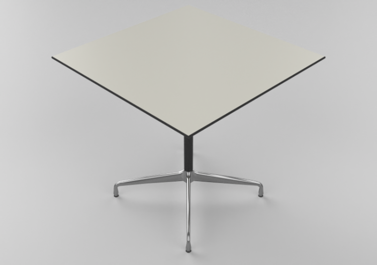 Tables 3D - Table carrée 75cm - Vitra Contract Table - ACCA...