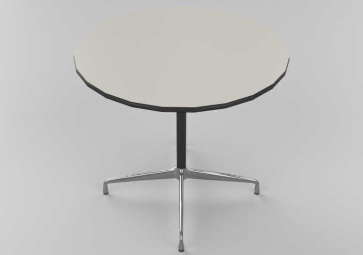 Tables 3D - Table circulaire - Vitra Contract Table - ACCA...
