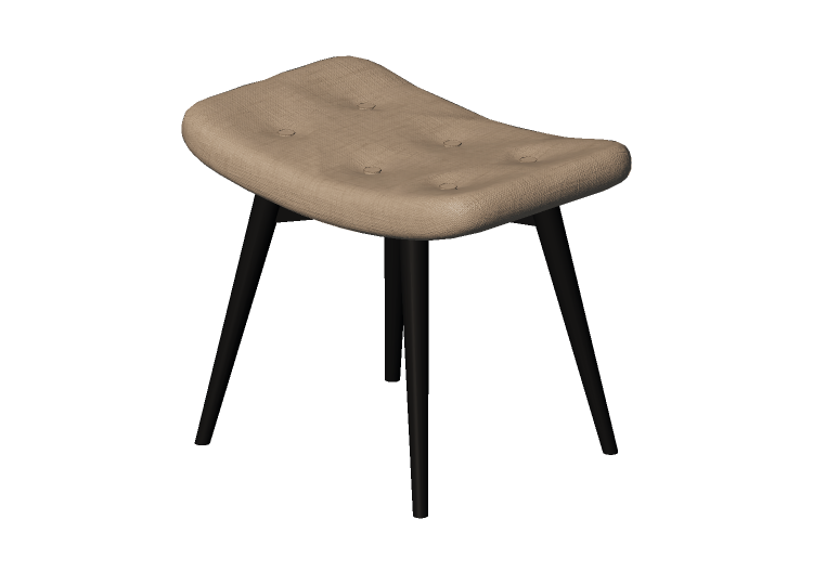 Chaises 3D - Tabouret en tissu - Kare - Vicky - 83420 -... Chaises 3D - Tabouret en tissu - Kare - Vicky - 83420 -...