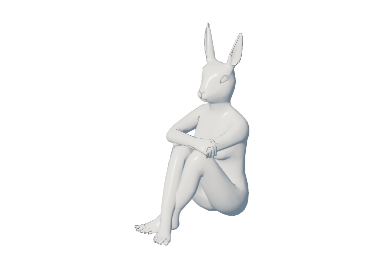 Esculturas 3D - Figura de cerámica - Kare - 61534 - Kare Esculturas 3D - Figura de cerámica - Kare - 61534 - Kare